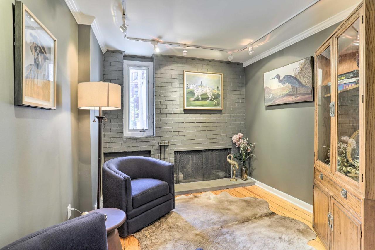 Philly Townhome With Private Patio And City Views Filadelfia Esterno foto