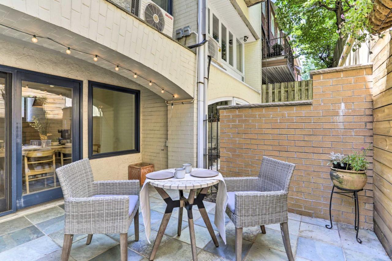 Philly Townhome With Private Patio And City Views Filadelfia Esterno foto