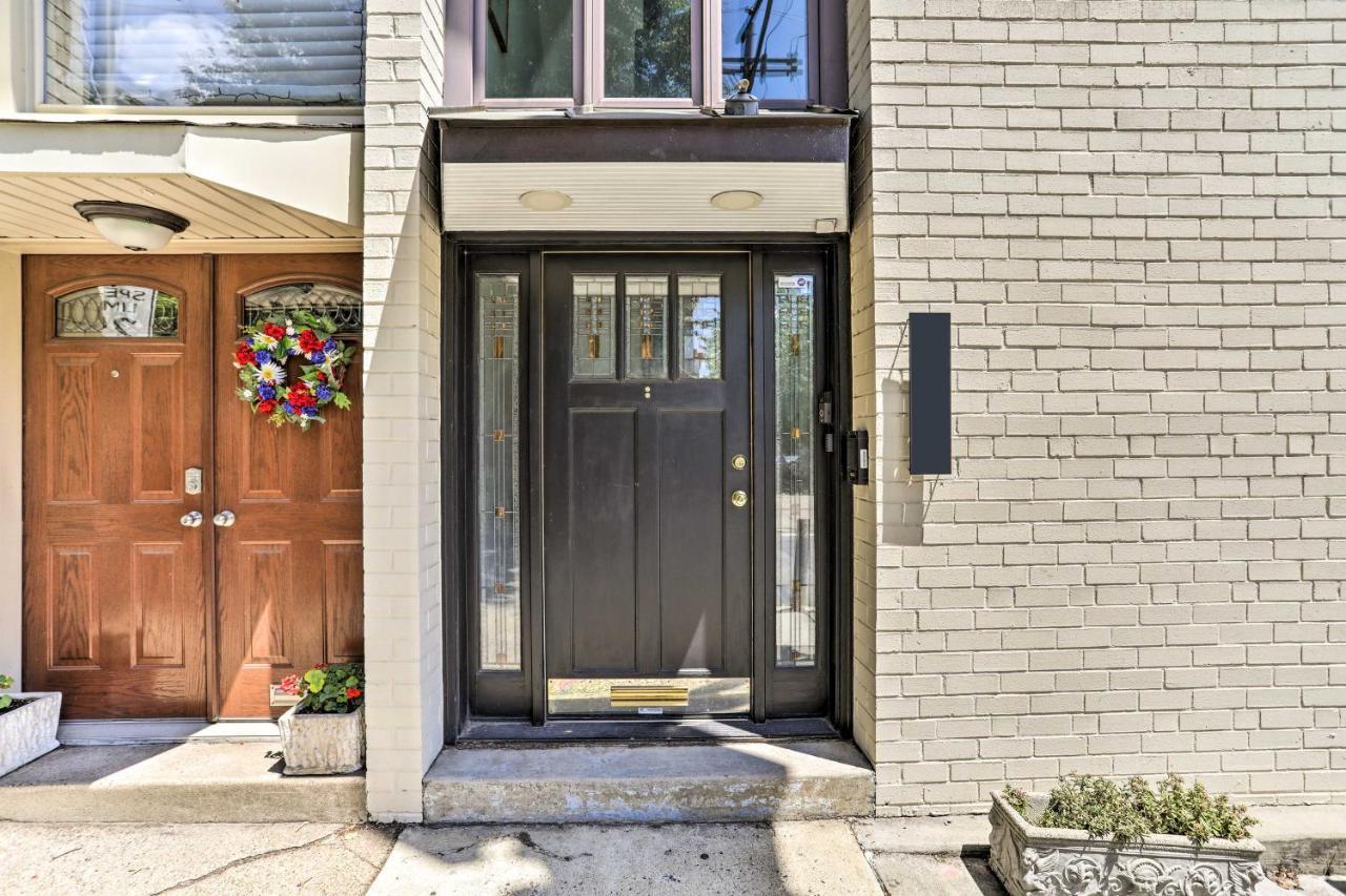 Philly Townhome With Private Patio And City Views Filadelfia Esterno foto